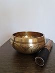 Engraved Tibetan Singing Bowl