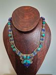 Tibetan necklace and bracelet set 